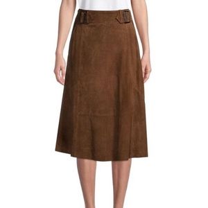 Kobi Halperin Sylvia Suede Skirt